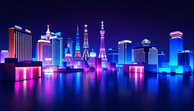 888集团亚博体育拉斯维加斯霓虹天际线